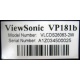 Viewsonic VP181b (Внуково)