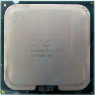 Процессор Б/У Intel Core 2 Duo E8200 (2x2.67GHz /6Mb /1333MHz) SLAPP socket 775 (Внуково)