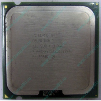 Процессор Intel Celeron D 331 (2.66GHz /256kb /533MHz) SL8H7 s.775 (Внуково)